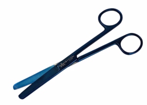 Blue Dressing Scissors 14cm